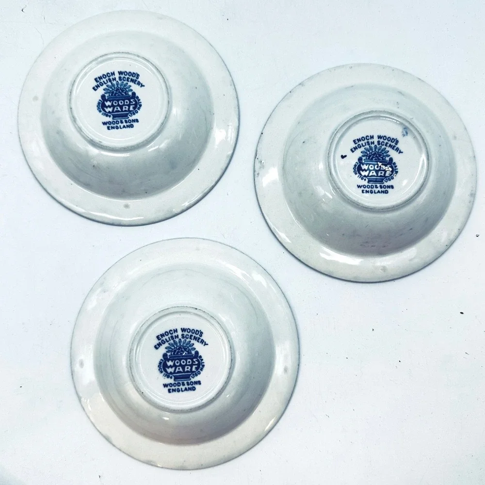 Wood & Sons English Scenery Blue White 5.25